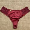 Calcinha Fio Duplo Plus – Dany — Calcinhas Femininas, Calcinhas Plus Size — SKU 485029. Cor: Lilás, Romance, Marinho, Rubro. Tamanho: 48, 50, 52
