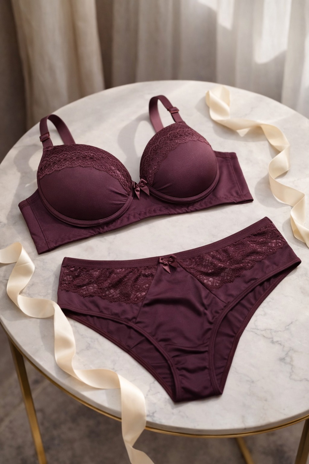 Conjunto Plus Size Romilda — Conjuntos de Lingerie, Conjuntos Plus Size — SKU 363365. Cor: Romance, Marinho, Rubro, Preto. Tamanho: GG, 48, 50, 52