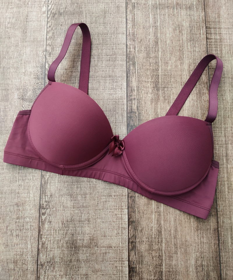 Sutiã Microfibra Reforçado PLUS SIZE — Leve Tudo com Desconto, Lingerie Plus Size — SKU 556917. Cor: Rubro, Preto, Branco, Chocolate. Tamanho: 48, 50, 52