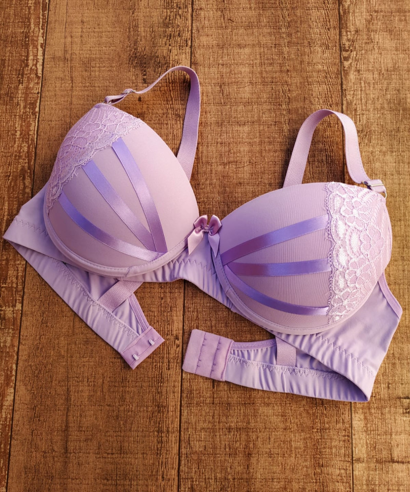 Sutiã Plus Size Simone — Leve Tudo com Desconto, Sutiãs Femininos — SKU 634168. Cor: Lilás, Romance, Teos, Marinho. Tamanho: 48, 50, 52
